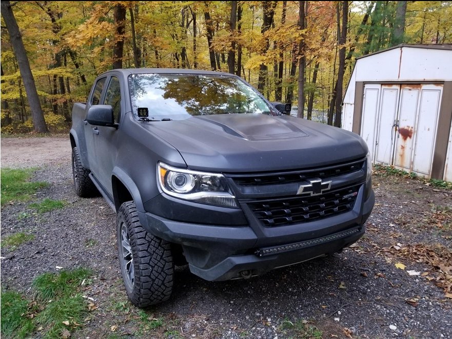 2015-2022 Chevy Colorado GMC Canyon 4WD/2WD 32" LED Light Bar Hidden Bumper Bracket