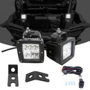 Polaris RZR XP 1000 XP1000 - 4 Roof LED LIght Bar Kit/ A Pillar LED Work Lighs Kit/Rear Mount Lights Kits - Weisen - ZT039*2+LED001+WI005 - B