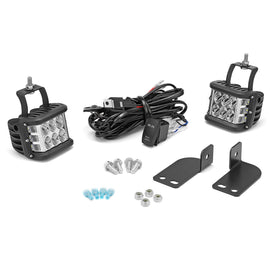2016 - 2024 Yamaha YXZ 1000R A Pillar 60W LED Light Pod+ Mount Bracket + Wire Kit - Weisen - ZT031+LED002+WI005 - A