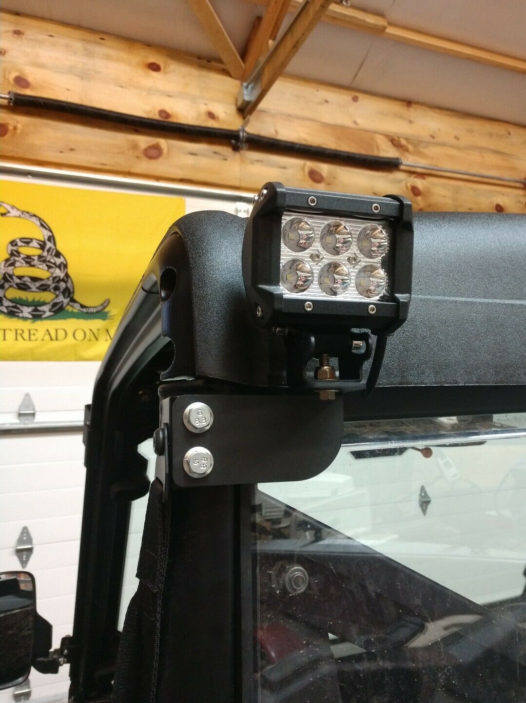 Polaris Ranger 570/900/1000 Fullsize Roof Mount/A Pillar Mount/Rear Mount Bracket/Tail Light