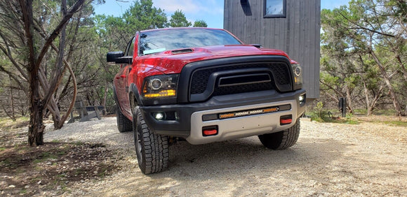 2009 - 2018 Dodge RAM 1500 Express Front Bumper 42" Light Bar Bracket Mount - WeiSen - ZT044 - A