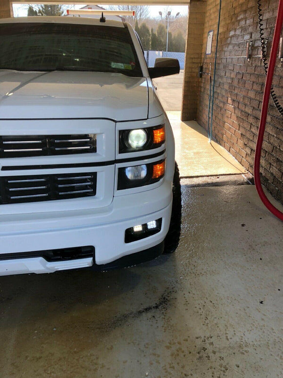 Chevy Silverado 1500 2500 3500 Lower Bumper Light Pod Mount Bracket - WeiSen - ZT048