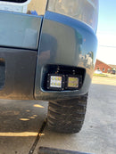 Chevy Silverado 1500 2500 3500 Lower Bumper Light Pod Mount Bracket - WeiSen - ZT048