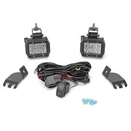 2016 - UP POLARIS General 1000 Side A Pillar 18W LED Light Pod Bracket Wire Kits - WeiSen - ZT071+LED003+WI005 - A