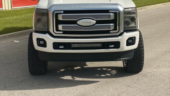 1999 - 2016 Ford F250 F350 F450 Super Duty Front Bumper Fog Light Mount Brackets - WeiSen - ZT079