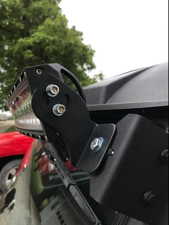 Polaris Ranger 570/900/1000 Fullsize Roof Mount/A Pillar Mount/Rear Mount Bracket/Tail Light