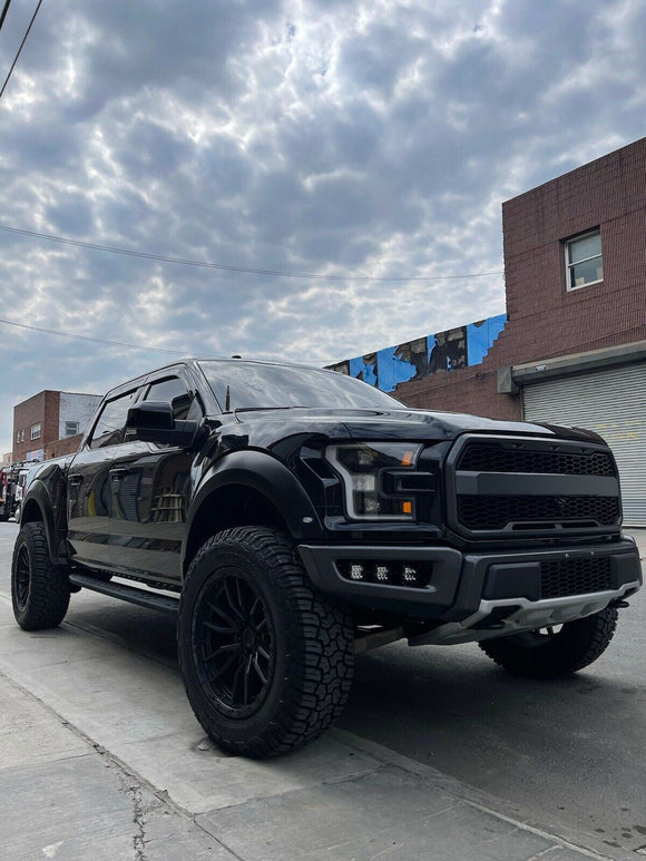 2017 - 2022 Ford F150 Raptor Lower Grille Bumper Light Mount - WeiSen - ZT097