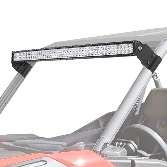 2018 - 2024 Can - am Maverick Trail Sport Roof 42" Straight LED Light Bar Bracket Wire Kit - WeiSen - ZT175+LED006+WI002
