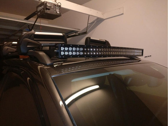 2014 - 2023 Jeep Cherokee KL Windshield Roof 42" Light Bar Mount Bracket - WeiSen - ZT248