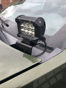 2005 - 2010 Jeep Grand Cherokee (WK) Hood Hinge Ditch 40W LED FogLight Pod Brackets - WeiSen - ZT260