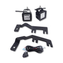 Chevrolet Colorado GMC Canyon Cube Spot LED Lights Pod Hood Hinge Mounts Lighting Exterior - WeiSen - ZT106+LED001+WI005 - A