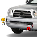2005 - 2015 Toyota Tacoma Front Bumper 32" Light Bar Mount Brackets - WeiSen - ZT026