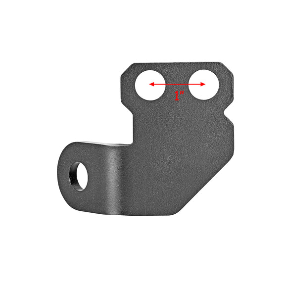 Polaris RZR 800/900/XP 1000 Rear Backup LED Whip Flag Light Pod Mount Brackets - WeiSen - 80104006