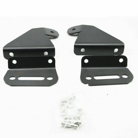 16 - 18 Yamaha YXZ1000R Upper Windshield Roof Brackets 42" LED Light Bar Mount - WeiSen - ZT033