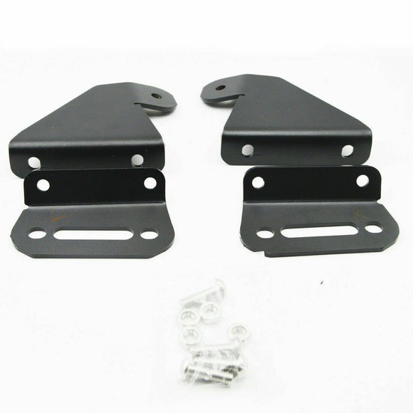 16 - 18 Yamaha YXZ1000R Upper Windshield Roof Brackets 42" LED Light Bar Mount - WeiSen - ZT033