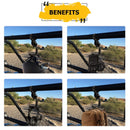 1 - 2" Round Roll Bar UTV Roll Cage Helmet Hook Goggles Bottles Holder for Polaris RZR XP 1000 PRO Maverick X3 - WeiSen - 80110002