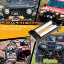 10" Heavy Duty Winch Roller Fairlead Cable Guide for Jeep SUV UTV Truck Winch - WeiSen - 80310007