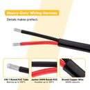 10ft Rear Lights Wiring Harness Kit 12V Fuse Relay ON/OFF Rocker Switch - WeiSen - WI005 - B