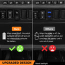 10FT Universal Off Road Rock Light Wiring Harness Kit for UTV ATV SUV Polaris RZR Maverick X3 Talon KRX YXZ - WeiSen - 80206022