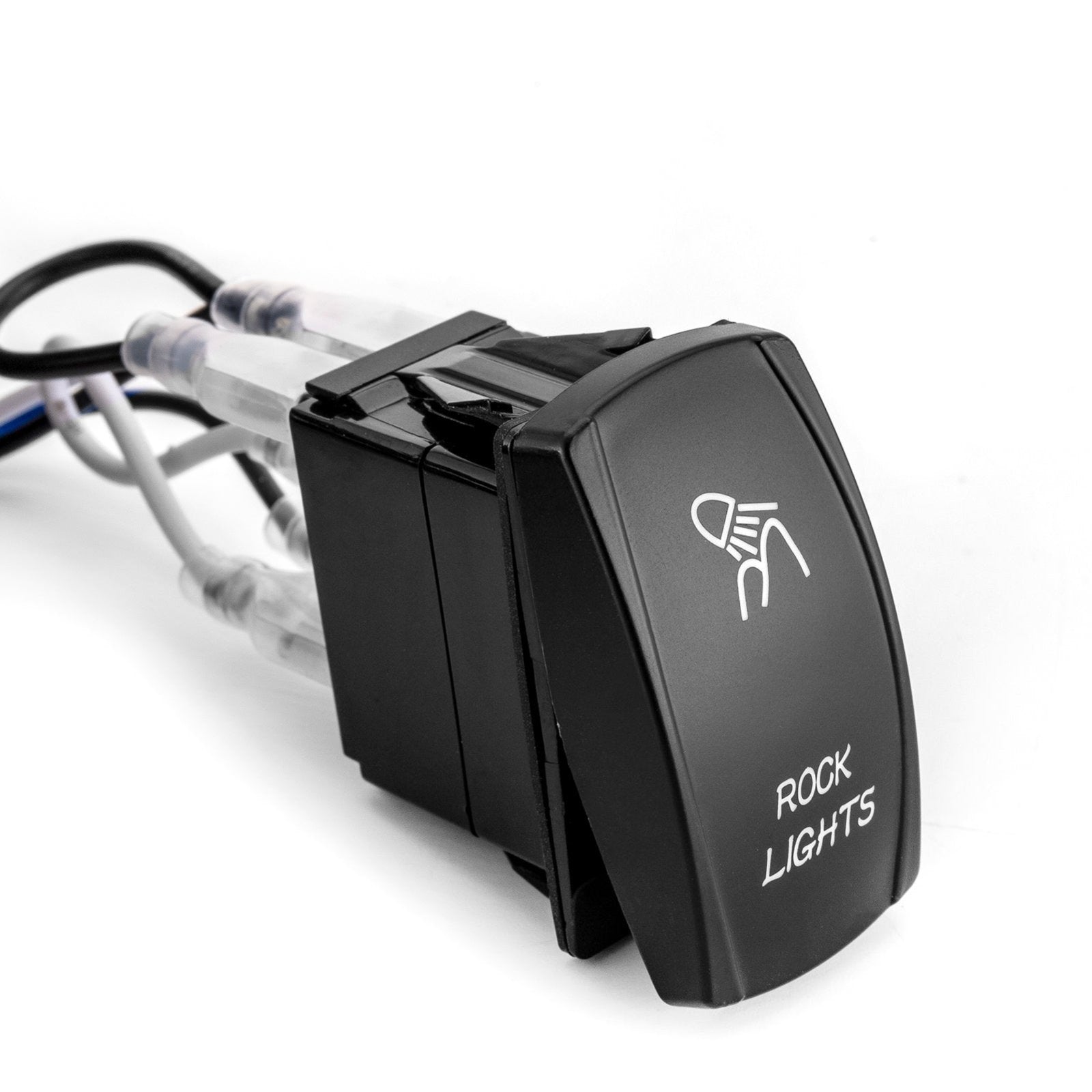 10FT Universal Off Road Rock Light Wiring Harness Kit for UTV ATV SUV Polaris RZR Maverick X3 Talon KRX YXZ - Weisen