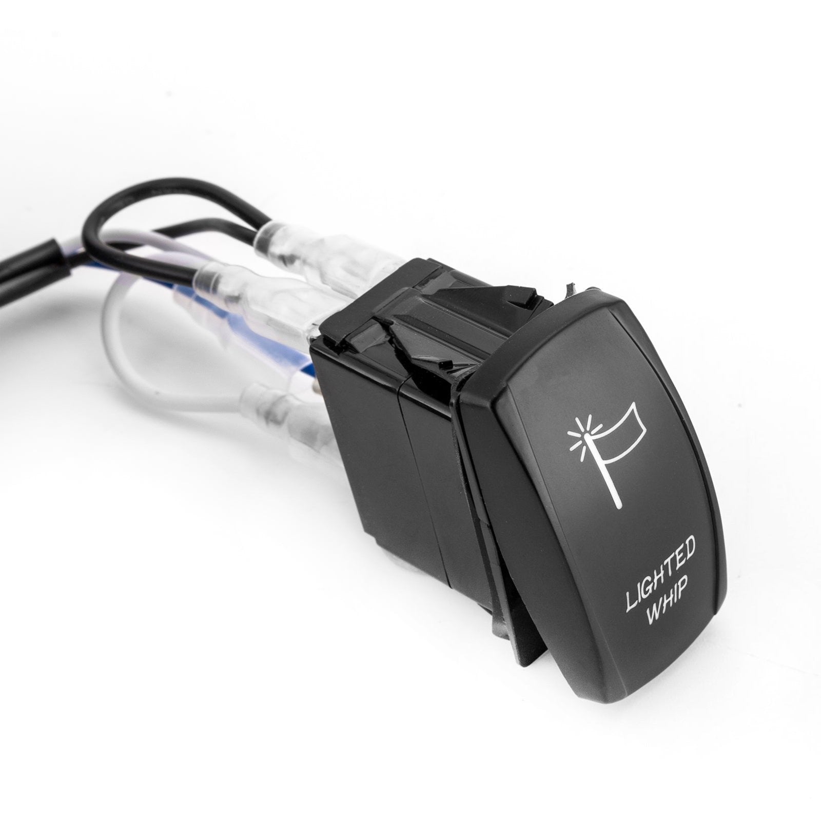 Polaris Rocker Switch Blue LED Rocker Toggle Switch For Polaris RZR, Ranger, General - Light Bar Control (SIW100W114) LED Rocker Switch Blue - Foto 5