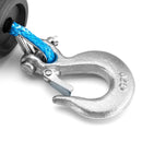 1/4" x 50' 10000LBS Synthetic Winch Rope 1/4'' Clevis Hook Stopper for UTV ATV - WeiSen - 80310009+80310012+80310013
