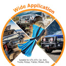 1/4" x 50' Universal Synthetic Winch Line Cable Rope 7700LBs for ATV UTV Winch - WeiSen - 80310009