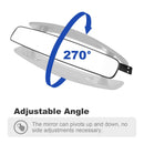 16.5" Panoramic Wide Rear Center Mirror for Golf Cart Ezgo Club Car Yamaha Star Zone Carts - WeiSen - 60201002