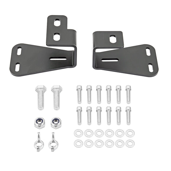 1944 - 2006 Jeep Wrangler CJ YJ TJ Hi - Lift Jack Mount Hood Hinge Bracket - WeiSen - ZT024