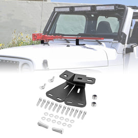 1944 - 2006 Jeep Wrangler CJ YJ TJ Hi - Lift Jack Mount Hood Hinge Bracket - WeiSen - ZT024