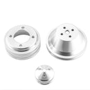 1969+ Small Block Ford 302 351w 351C 351W 351M Alternator+Crankshaft+Water Pump V - Belt Pulley Kit - WeiSen - ZT203 - A+ZT204 - A+ZT205