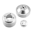 1969 - UP Small Block Ford 302 351w 351C 351W 351M Alternator+Crankshaft+2V Water Pump V - Belt Pulley Kit - WeiSen - ZT203 - B+ZT204 - B+ZT205