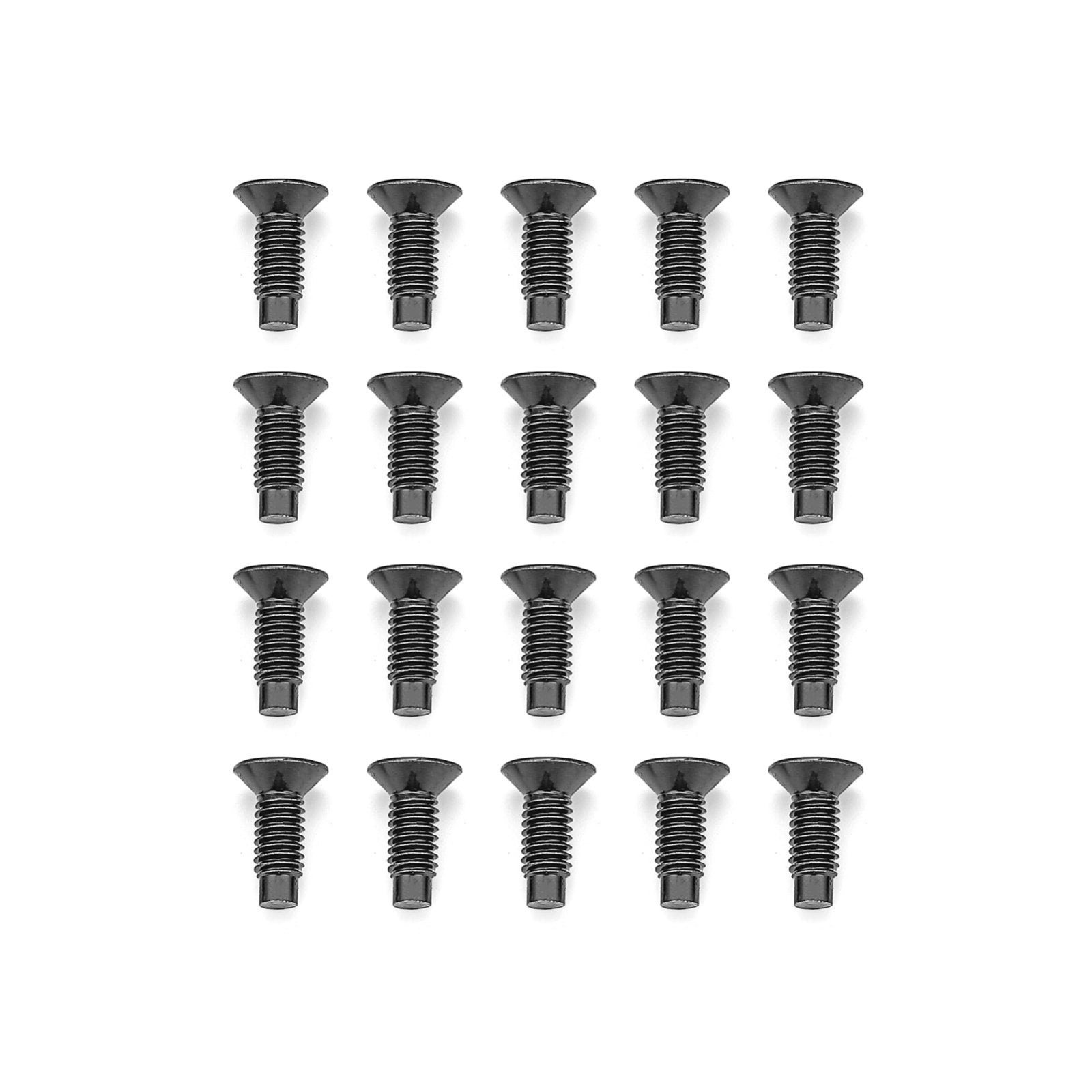 1976-2006 Jeep Wrangler CJ YJ TJ | 20x Black Zinc Plating Torx Screws Bolts | Fits Doors/Windshield/Roll Bar/Tailgate - Weisen