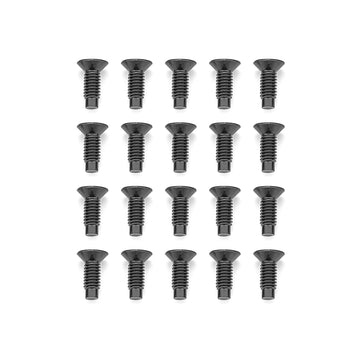 1976 - 2006 Jeep Wrangler CJ YJ TJ | 20x Black Zinc Plating Torx Screws Bolts | Fits Doors/Windshield/Roll Bar/Tailgate - WeiSen - 72001002