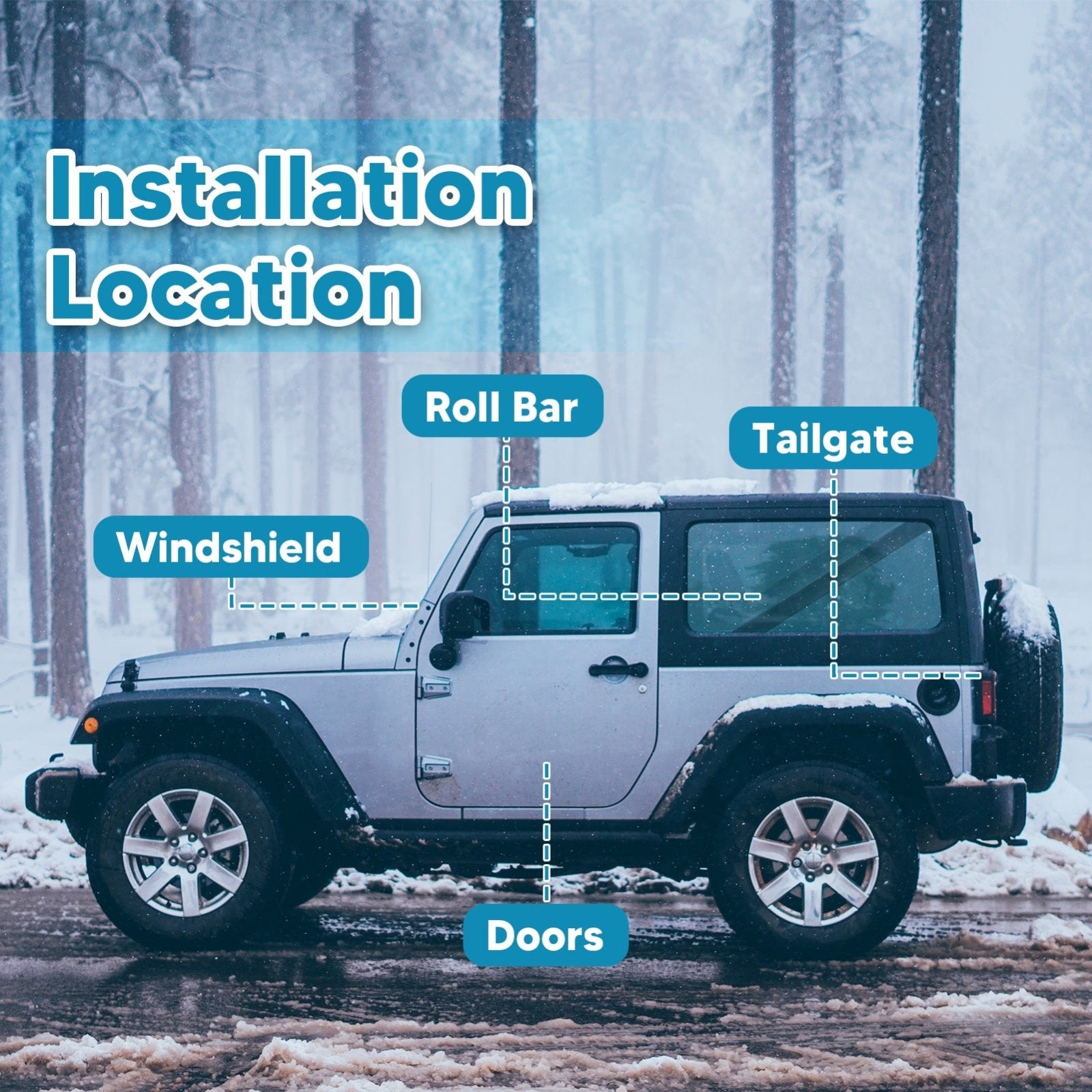 本物新品保証 44 Jeep Jeep Bolts ea Bolts Windshield/Doors/Tailgate