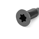 1976 - 2006 Jeep Wrangler CJ YJ TJ | 44x Black Zinc Plating Torx Screws Bolts | Fits Doors/Windshield/Tailgate - WeiSen - 72001003