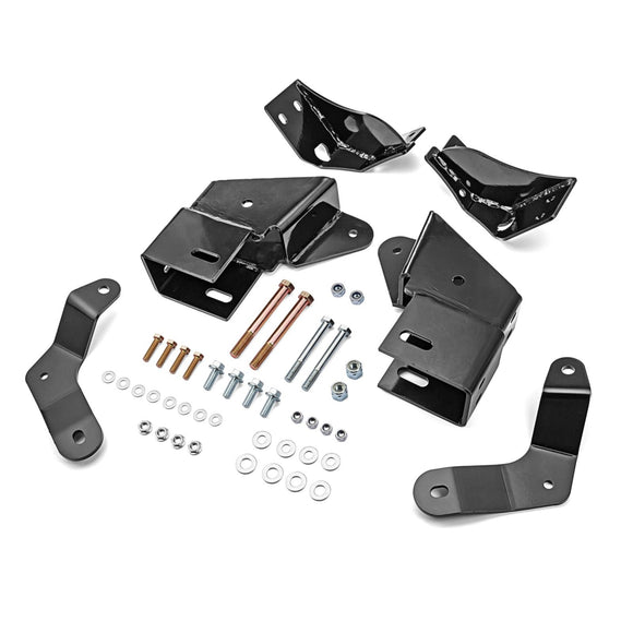 1984 - 2001 Jeep XJ Cherokee Steel Front Control Arm Drop Bracket for 4" - 8" Lift - WeiSen - 70402003