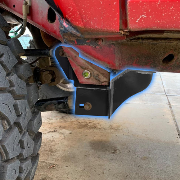 1984 - 2001 Jeep XJ Cherokee Steel Front Control Arm Drop Bracket for 4" - 8" Lift - WeiSen - 70402003