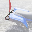 1987 - 2004 Yamaha Warrior 350 ATV Bolt - on Rear Back Wide Grab Bar Bumper - WeiSen - 80306008