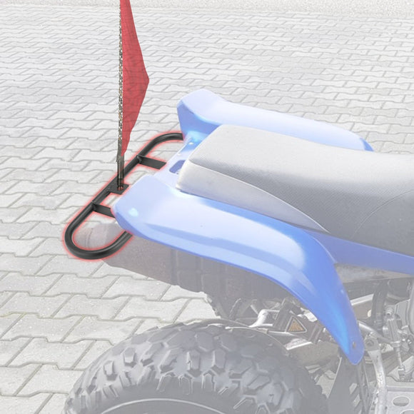 1987 - 2004 Yamaha Warrior 350 ATV Bolt - on Rear Back Wide Grab Bar Bumper - WeiSen - 80306008