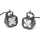 1989 - 1994 Toyota 4Runner/Pickup/Hilux Hood Ditch Light Pod Mount Bracket Kit - WeiSen - ZT172+70201006+WI001