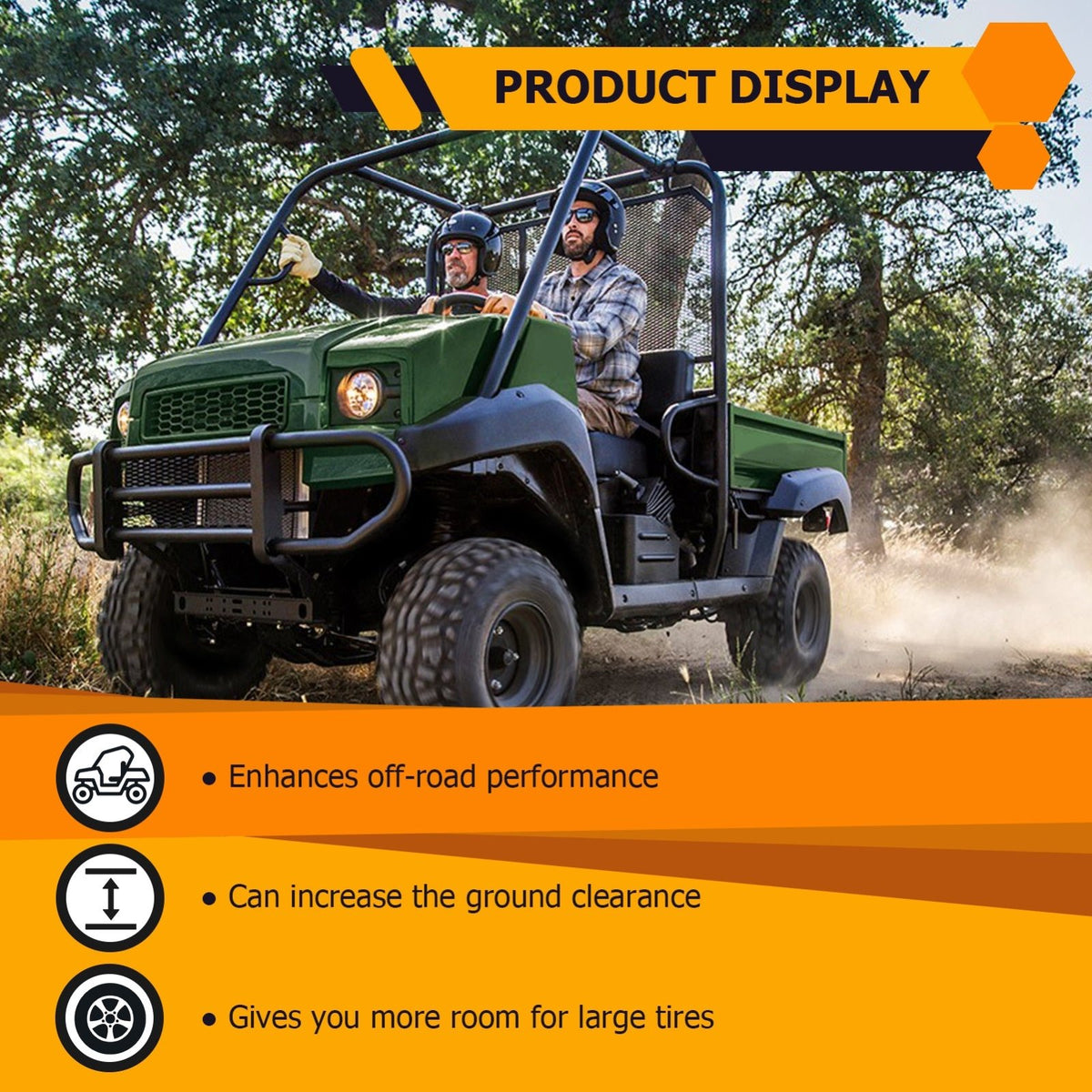 2 Lift Kit Kawasaki Mule 4000/4010 Series 2 Lift Kit Kawasaki Mule 4000/4010 Series