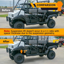 1992 - 2021 Kawasaki Mule 2500 3000 4000 Series Heavy Duty Steel Front 2" Lift Kit - WeiSen - 80401079