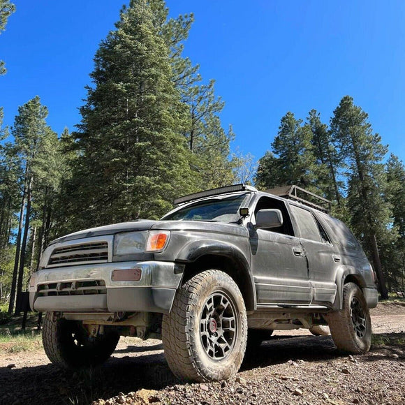 1995 - 2004 Toyota Tacoma 4Runner 42" Curved LED Light Bar Roof Mount Bracket Wire Kit - WeiSen - ZT109 - A+LED009+WI001 - A