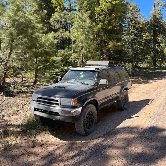 1995 - 2004 Toyota Tacoma 4Runner 42" Curved LED Light Bar Roof Mount Bracket Wire Kit - WeiSen - ZT109 - A+LED009+WI001 - A