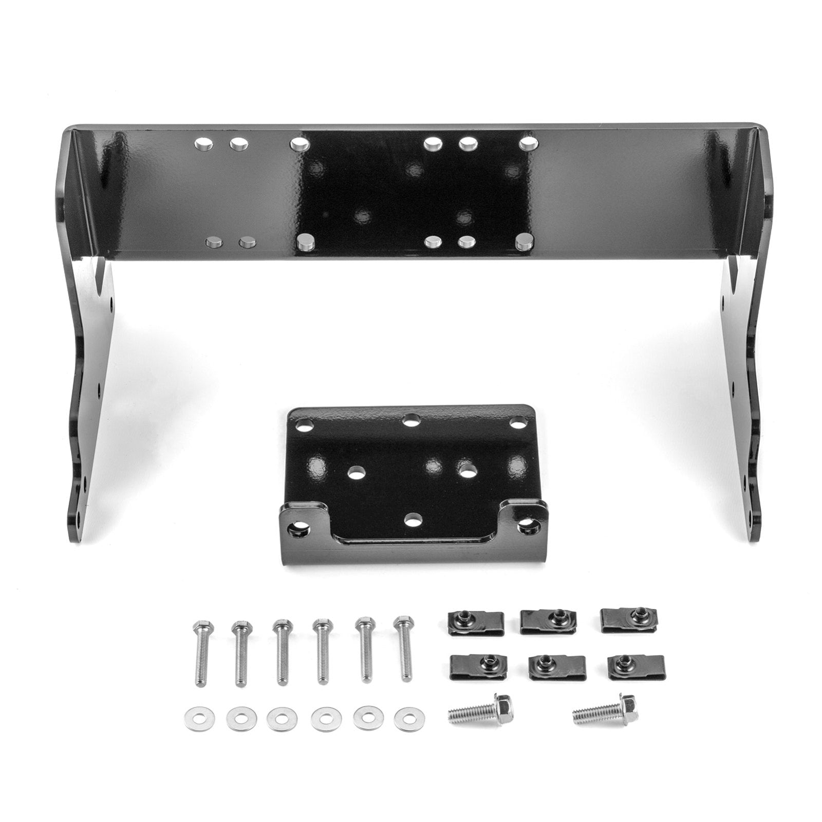 1995-2010 Polaris Sportsman 300-500 UTV Steel Winch Mounting Plate Bracket - Weisen