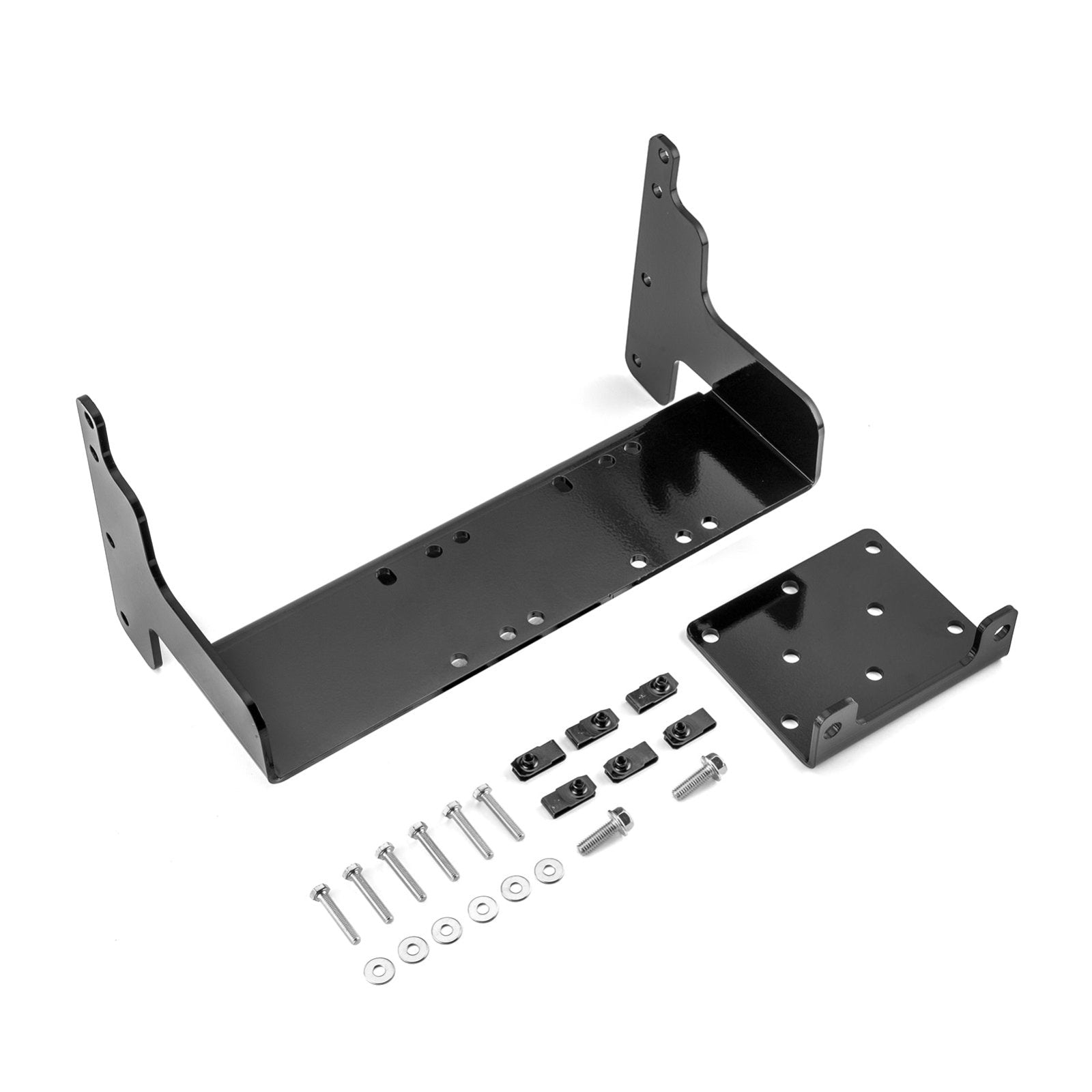 1995-2010 Polaris Sportsman 300-500 UTV Steel Winch Mounting Plate Bracket - Weisen