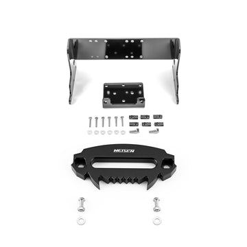 Polaris Sportsman 300 - 500 UTV Steel Winch Mounting Plate Bracket - WeiSen - 80106018+80310002