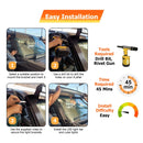 1996 - 2002 Toyota 4Runner 42" Curved LED Light Bar + 4PCS 24W Work Light Pod Kit - WeiSen - 70101037+70202008+70201001*2+70203007