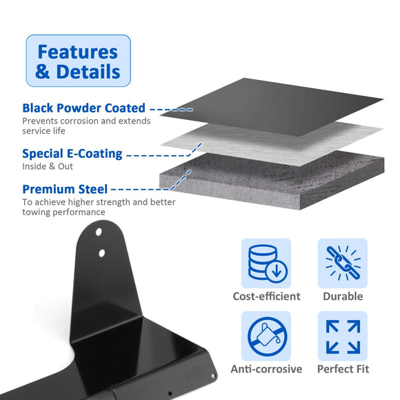 1996 - 2002 Toyota 4Runner 42" Curved LED Light Bar + 4PCS 40W Work Light Pod Kit - WeiSen - 70101037+70202008+70201006*2+70203007